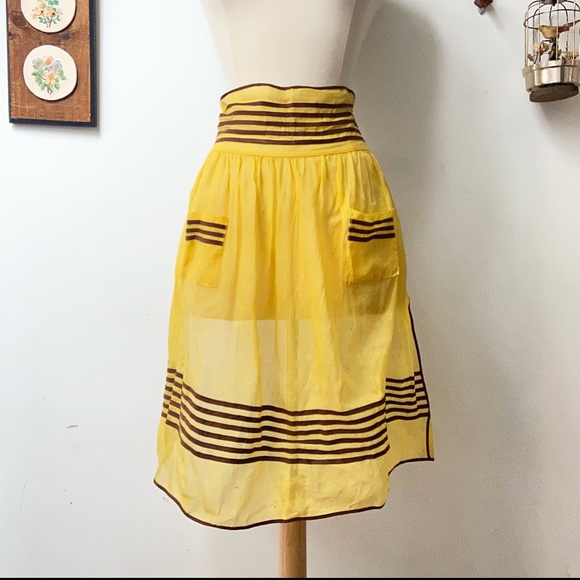 Vintage Other - Vintage Sheer Organza Apron